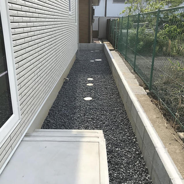 砂利敷工事の画像