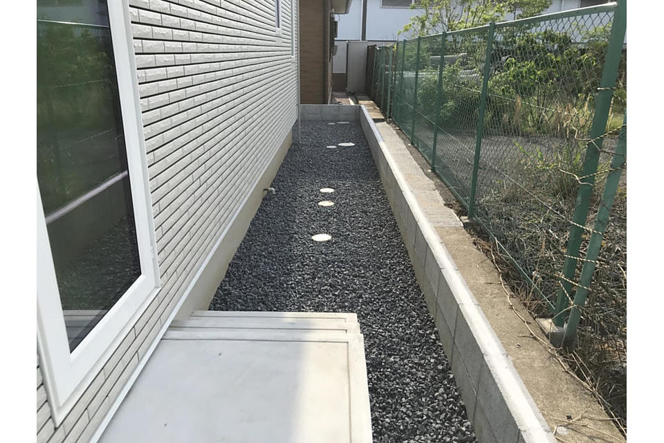 砂利敷工事の画像