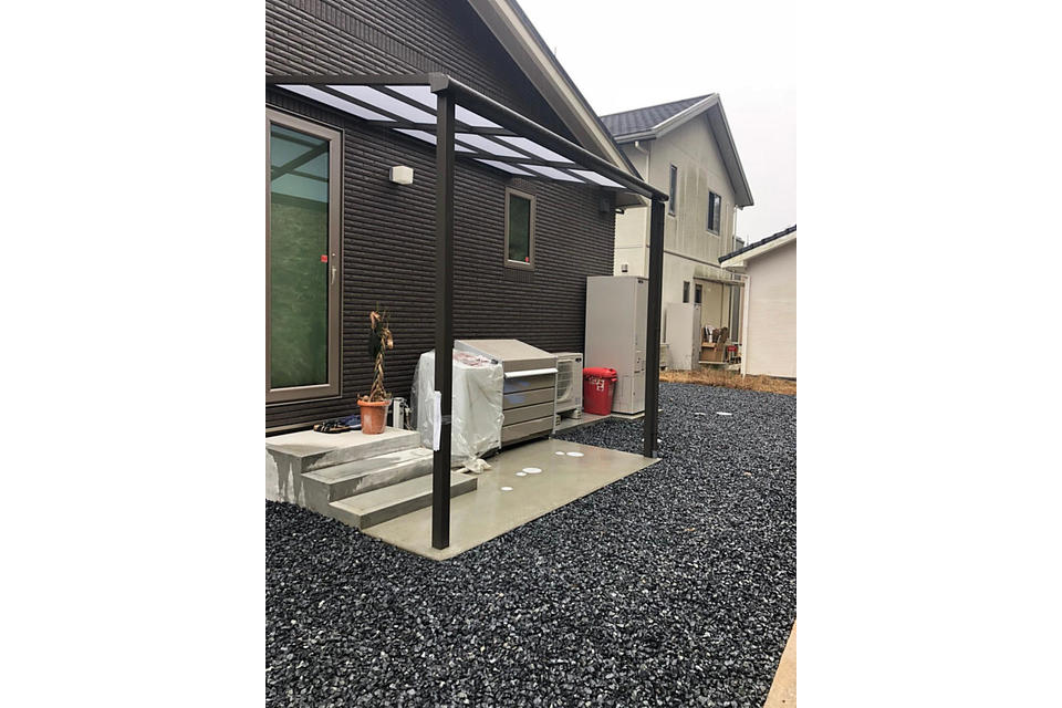 テラス屋根の画像