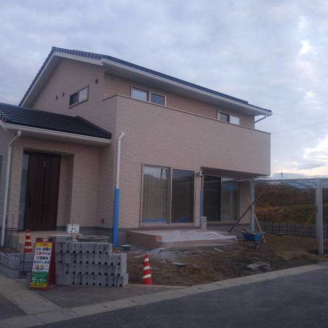 着工途中の画像