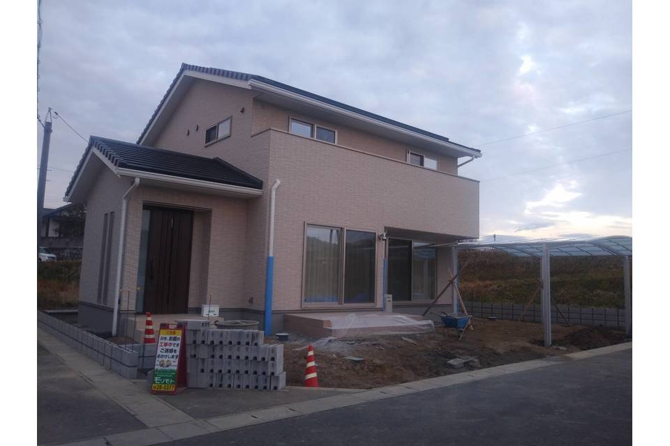 着工途中の画像