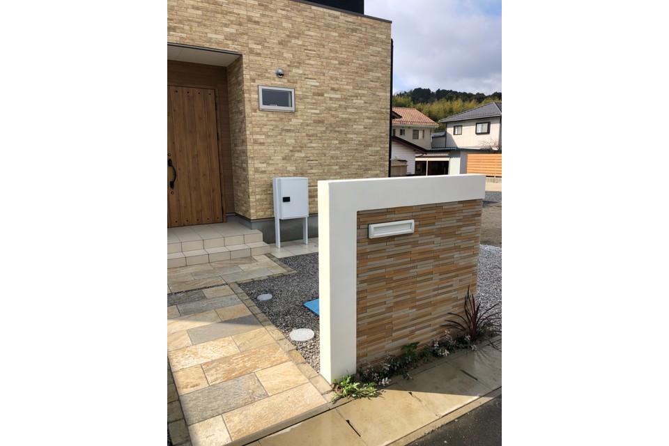 門柱（表側）の画像