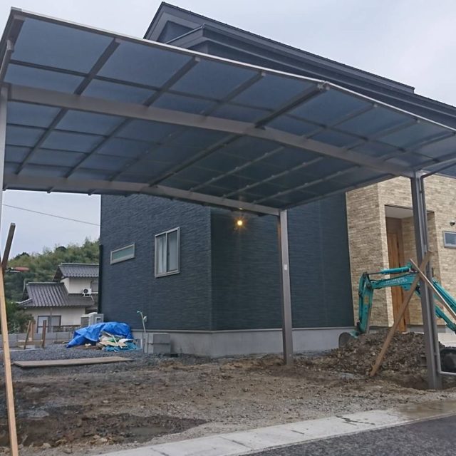 カーポート（Ｍ合掌）の画像