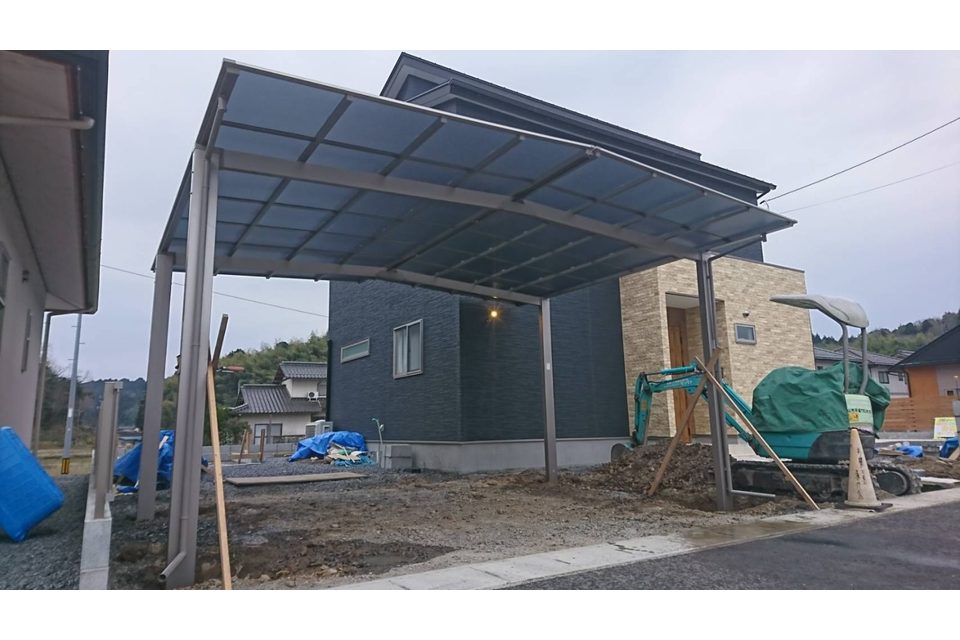 カーポート（Ｍ合掌）の画像