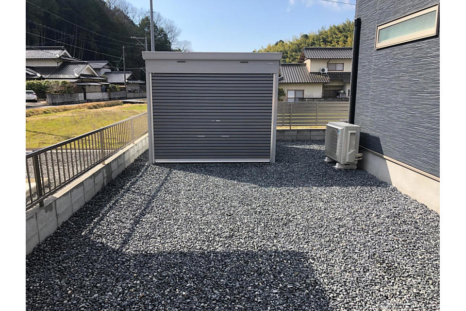 バイク保管庫の画像