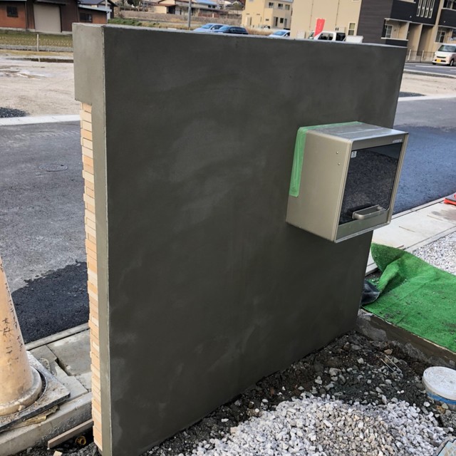 門柱（裏側）の画像