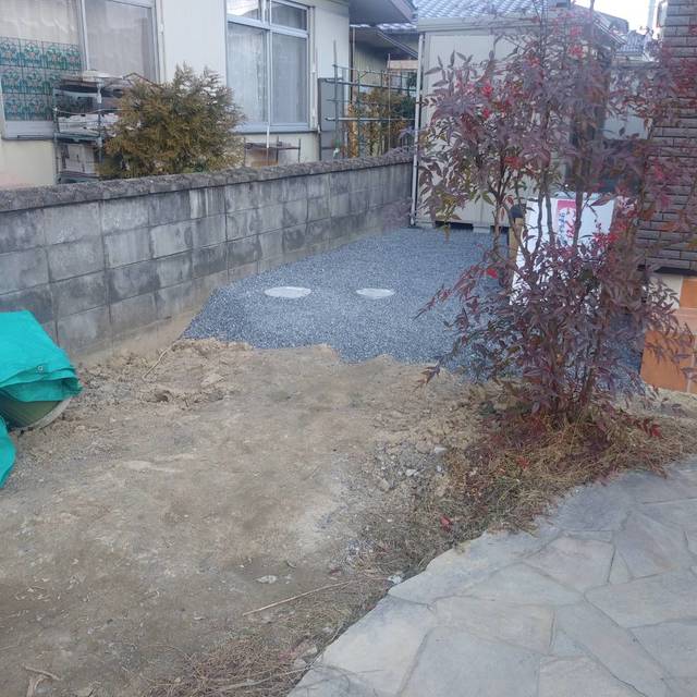 お庭（工事前②）の画像