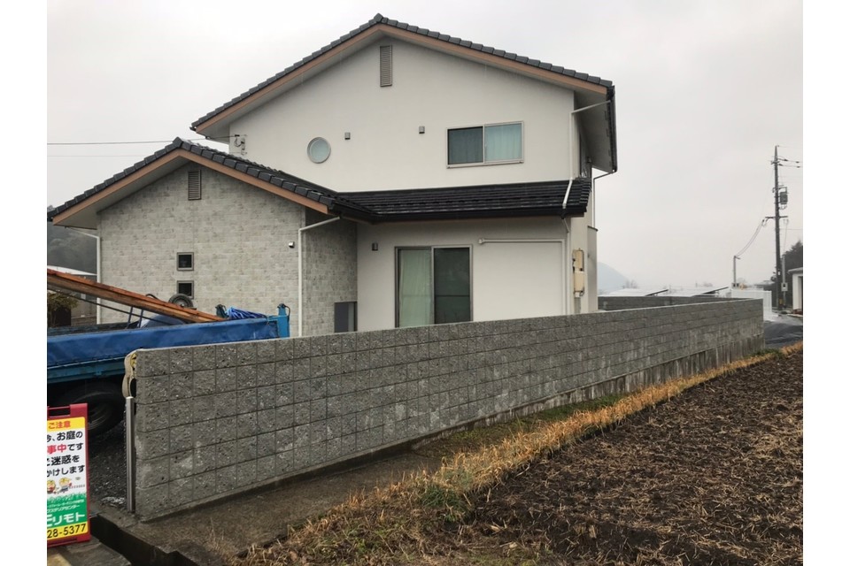 化粧ブロック積みの画像