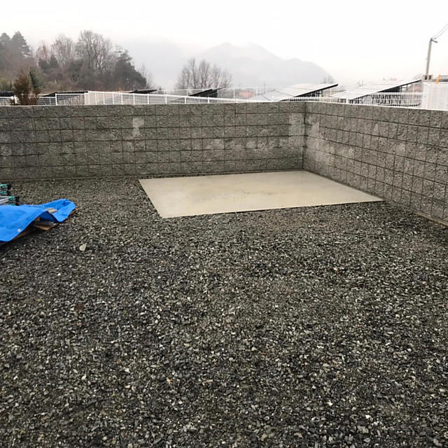 物置土間の画像