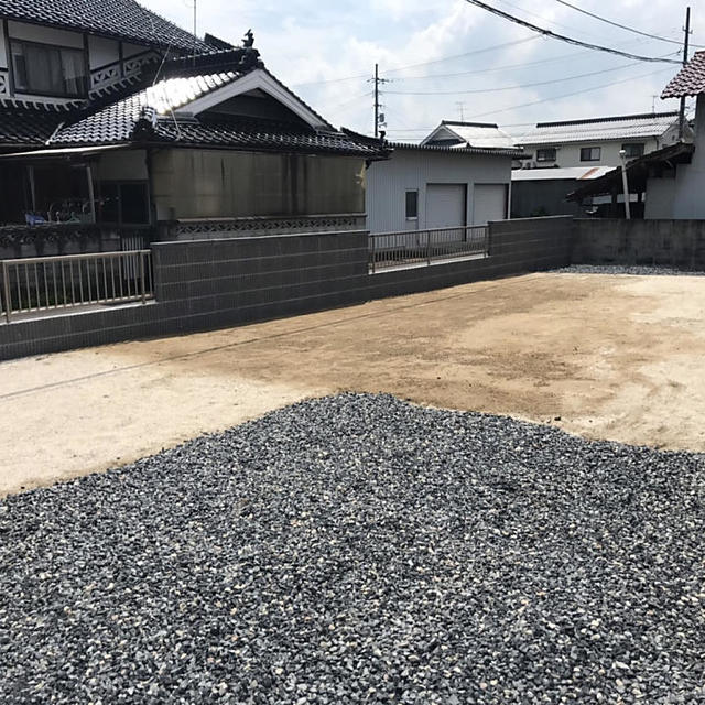 真砂土均しの画像