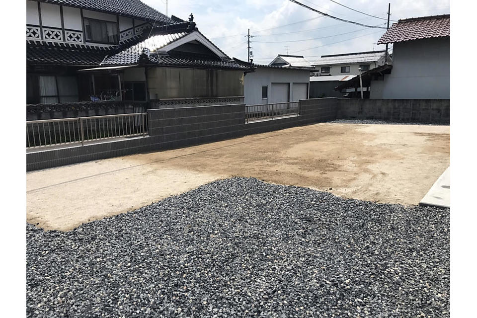 真砂土均しの画像