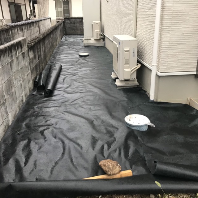 防草シート①の画像