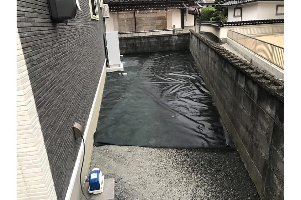 防草シート②の画像