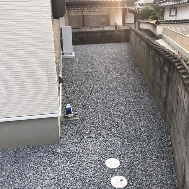 砂利敷き①の画像