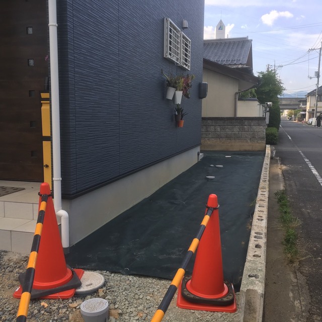 防草シート②の画像