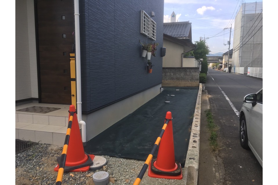 防草シート②の画像