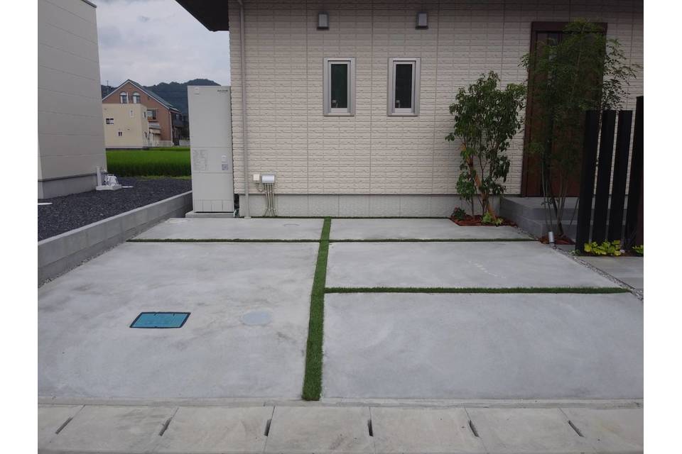 割溝（人工芝）の画像