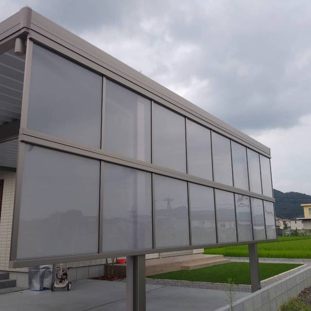 カーポートサイドパネル（外側より）の画像