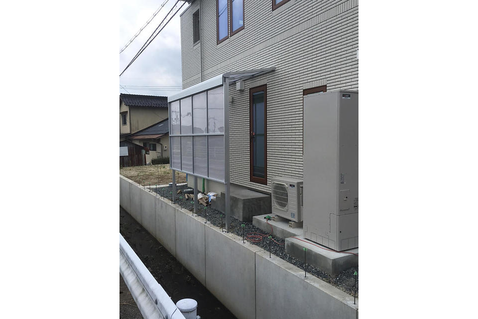 テラス屋根②の画像