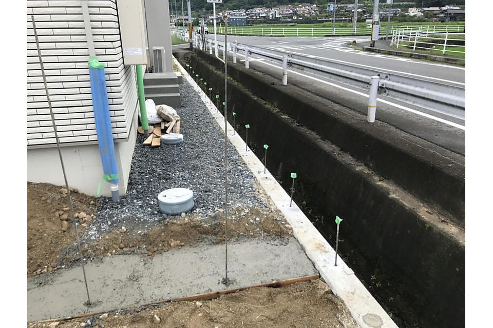 境界フェンス工事⑤の画像