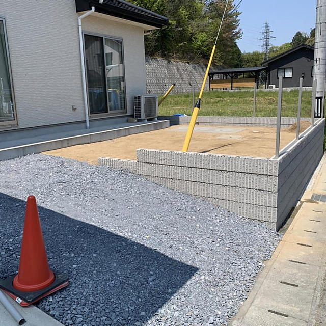 化粧ブロック積みの画像