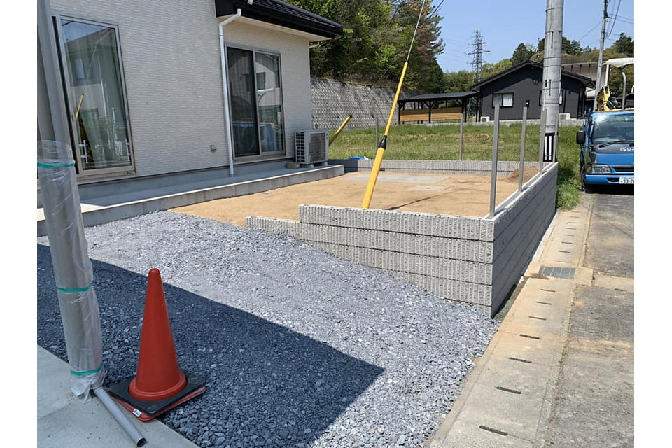 化粧ブロック積みの画像