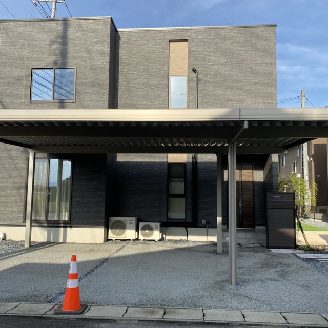 カーポート・透水性コンクリートの画像