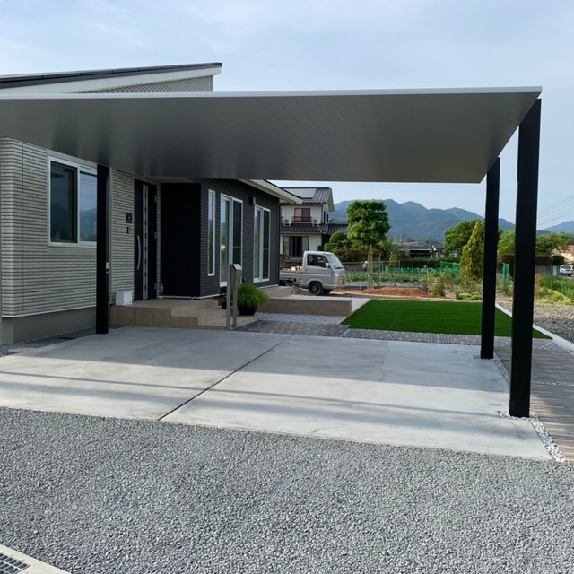 カーポート・透水性コンクリートの画像