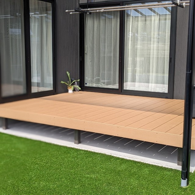 ウッドデッキの画像