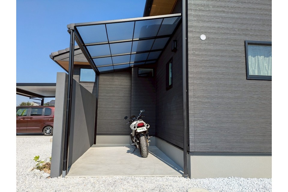 テラス屋根・土間コンクリートの画像