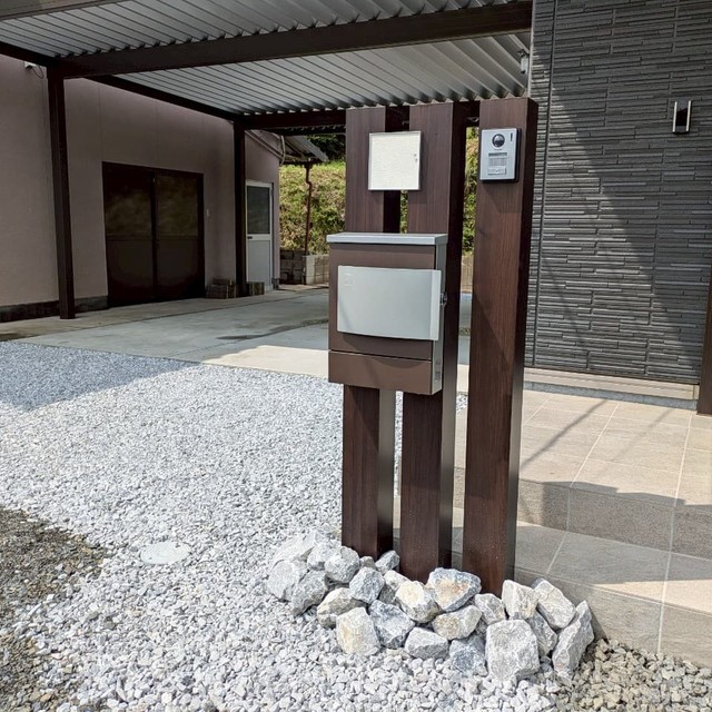 門柱・表札・ポストの画像