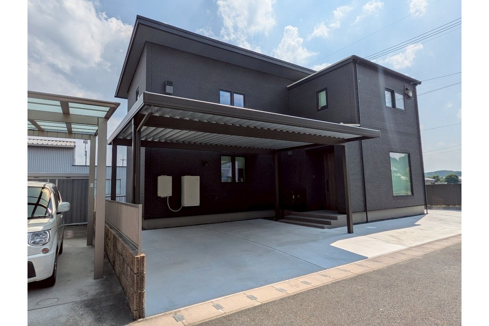 カーポート2台用・土間コンクリートの画像