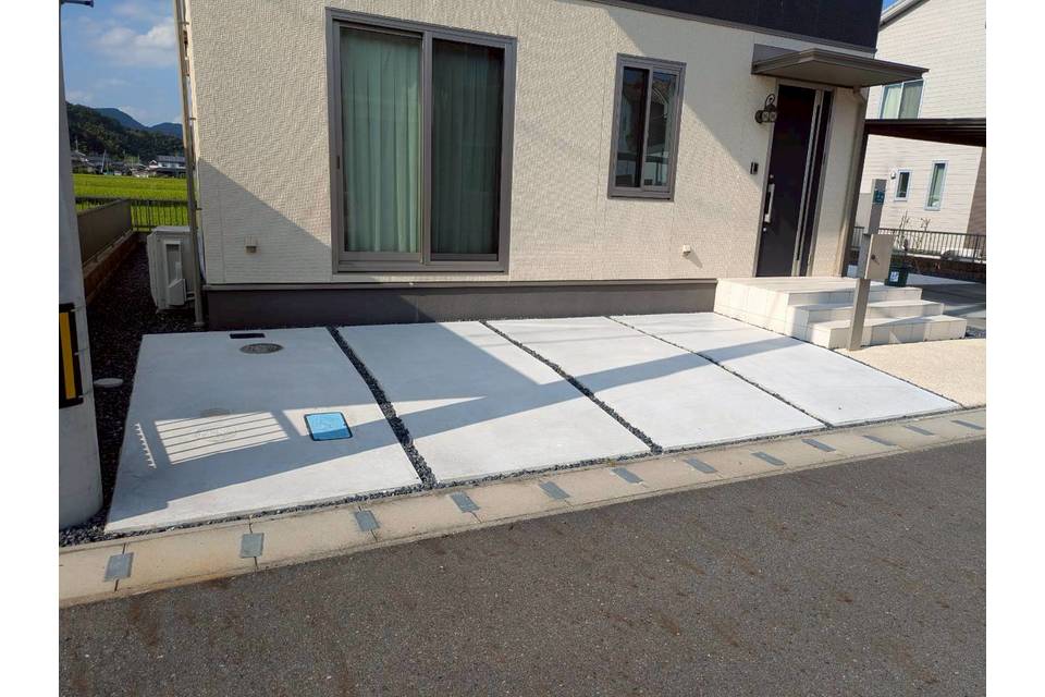 土間コンクリートの画像