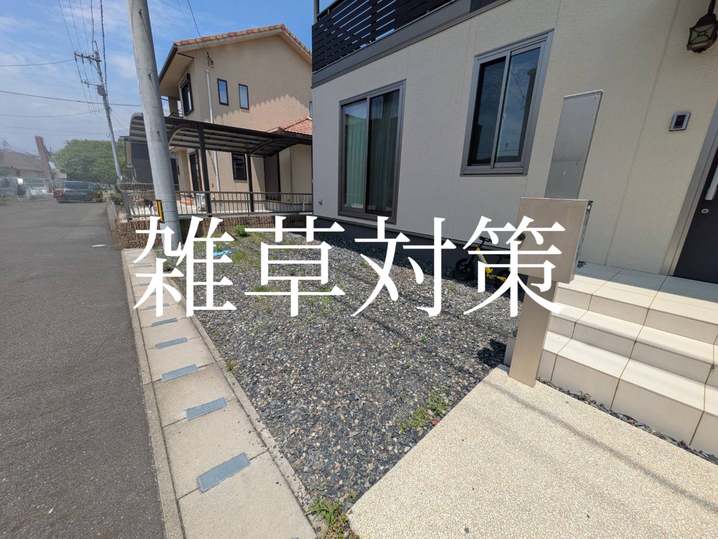 雑草対策の画像