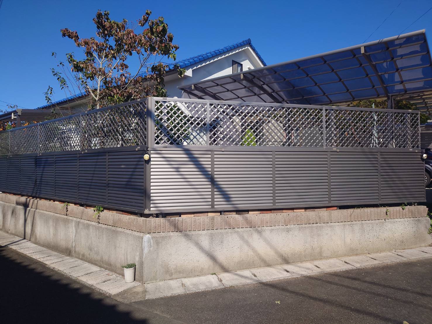 菱格子ﾌｪﾝｽ(^^♪の画像