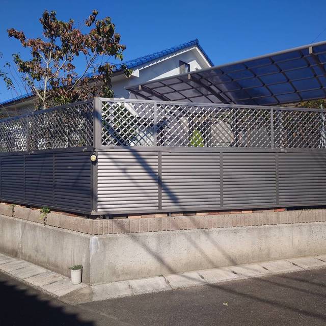 菱格子ﾌｪﾝｽの画像