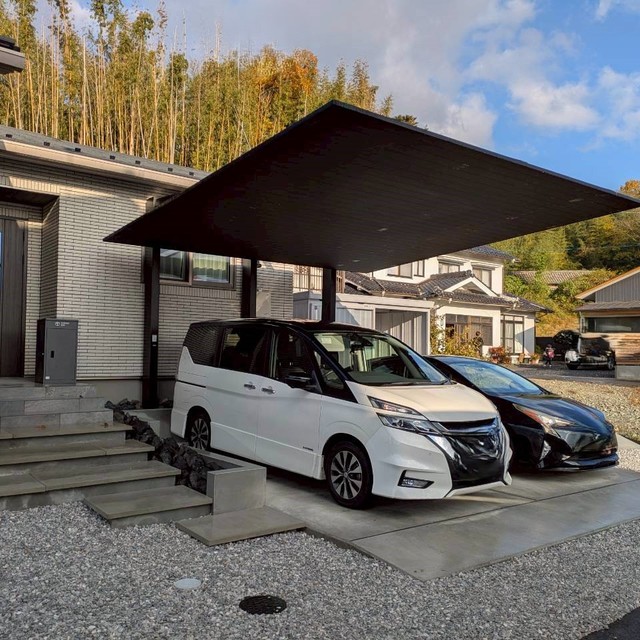 後方支持柱・2台用の画像