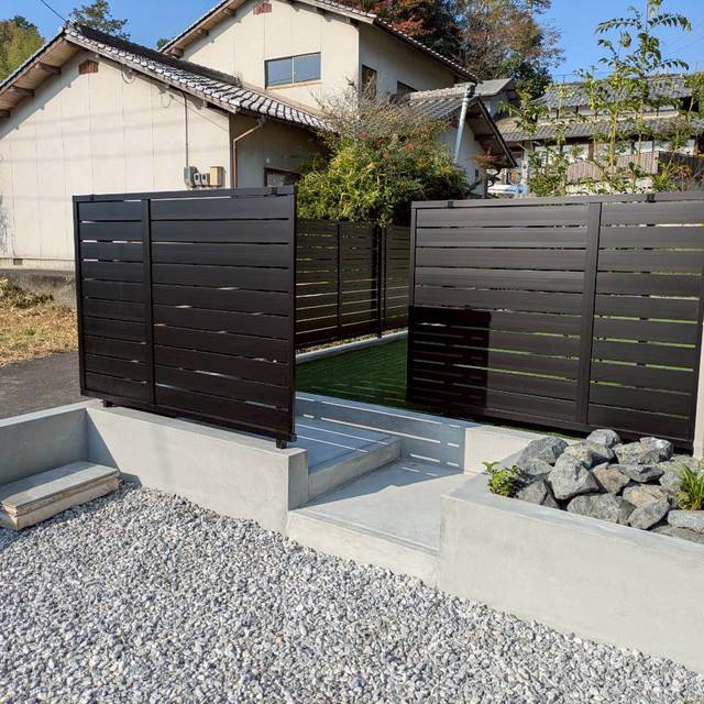 モルタル階段の画像