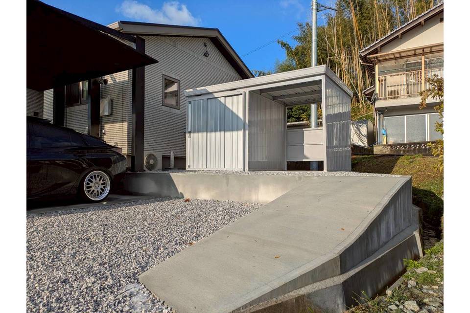 物置・駐輪場・土間コンクリートの画像