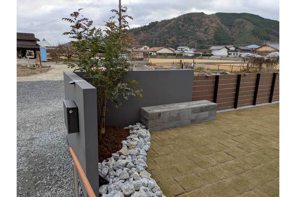 タイル・ベンチの画像
