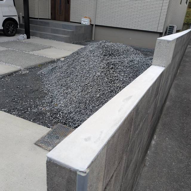 境界ブロック・天端補修の画像