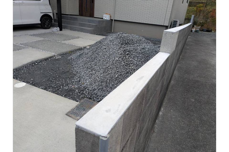 境界ブロック・天端補修の画像